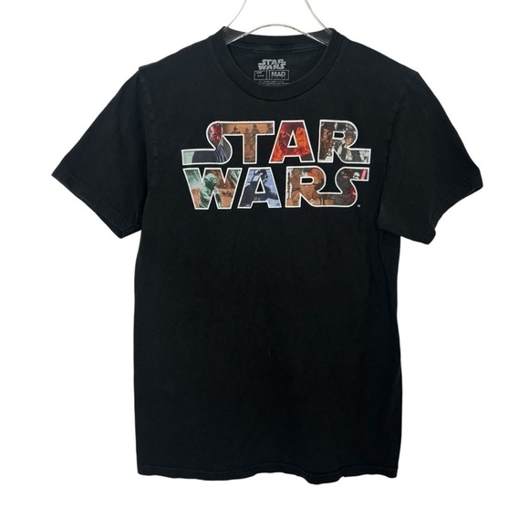 Star Wars Men's Classic Poster Logo Black T-Shirt - Picture 1 of 7